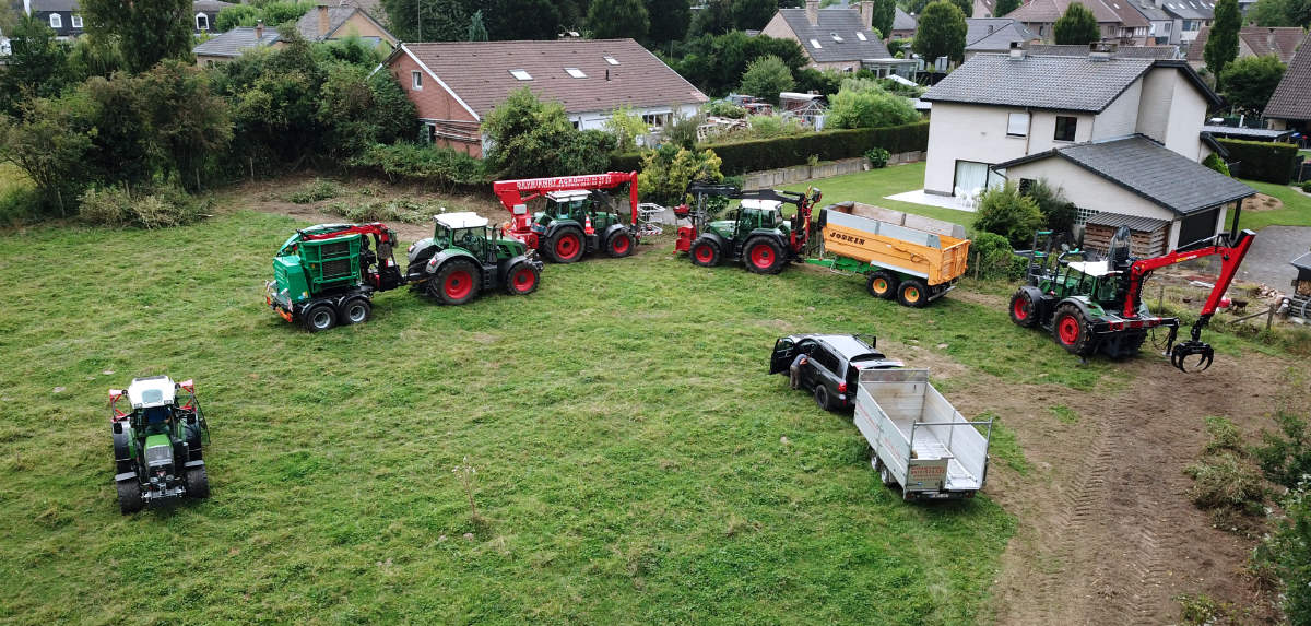 opkuisen terrein Devriendt - agro 